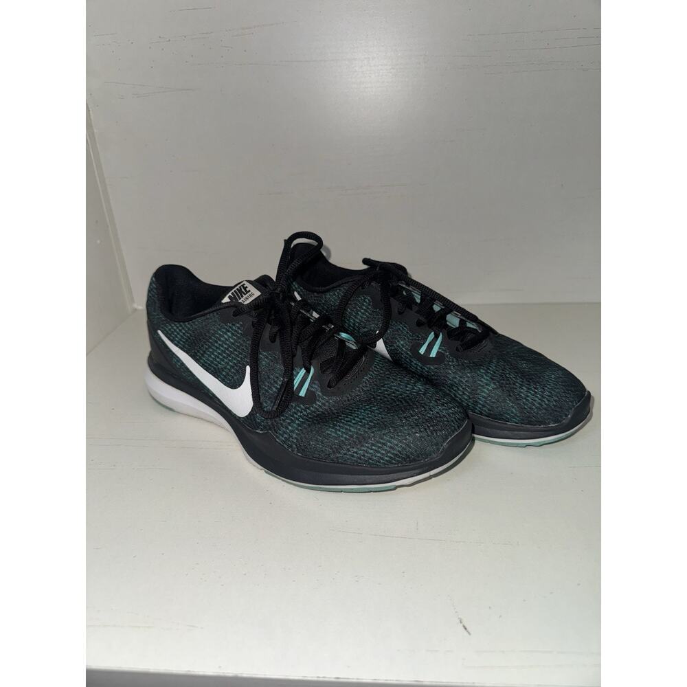 Nike TrainIng In Season TR7 Womens Size 7 Black Athletic Running Shoes Sneakers
